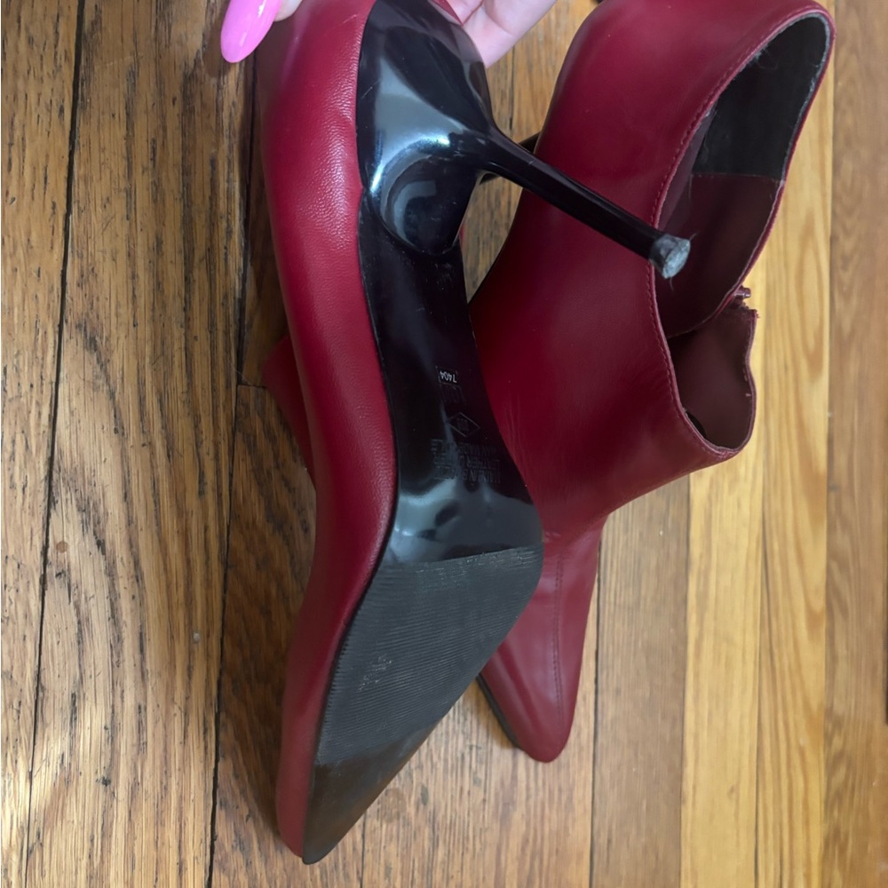 Elegant Red Stiletto Heels